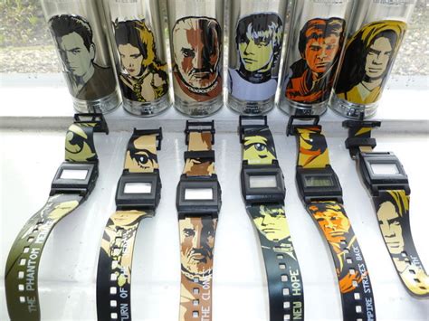 Vintage <strong>Star Wars</strong> Empire Strikes Back 1980 <strong>Burger King</strong> Set of 5 Glasses LOOK. . Burger king star wars watches